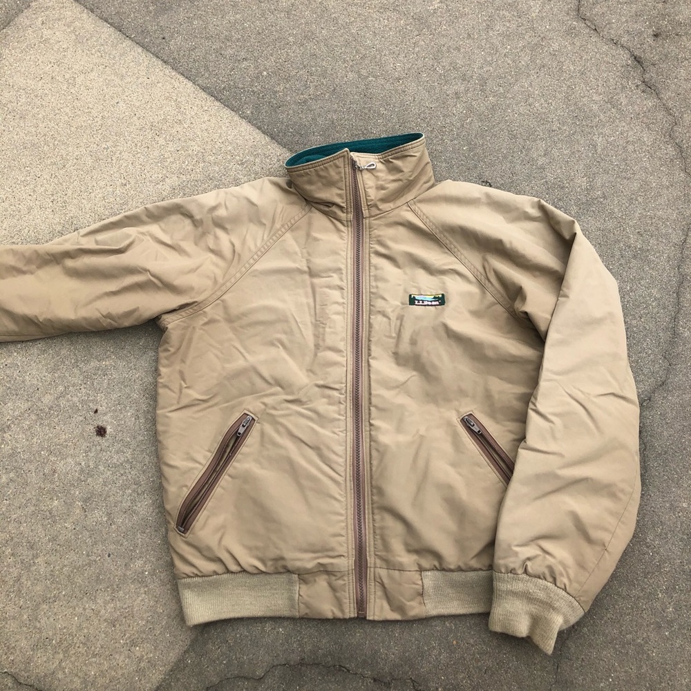 Fleece lined LL BEAN size M